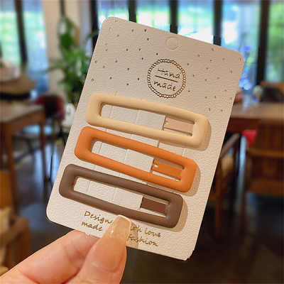 3/6 bucăți/set simple, drăguțe, fete, stea, agrafe de păr, culoare bomboană, agrafe BB, barete, accesorii de păr, bijuterii pentru coafură pentru femei