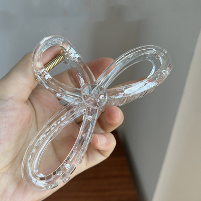 2022-es új Claw Clip for Women Temperamentum retro gyanta Haj Claw nagy méretű hajbilincsek Claw Clip Crab Chic hajkiegészítők Ajándék