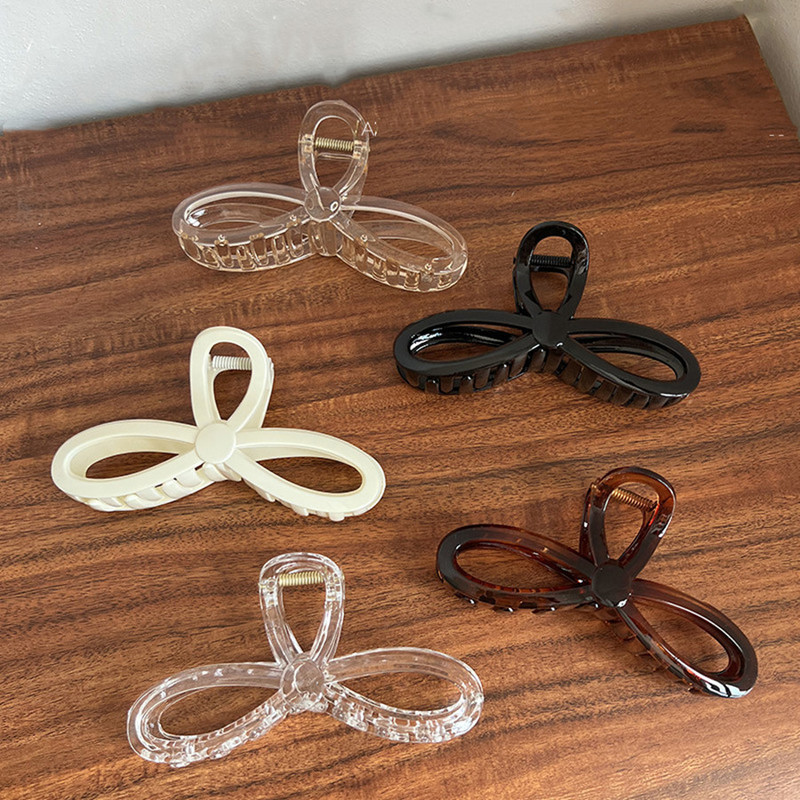 2022-es új Claw Clip for Women Temperamentum retro gyanta Haj Claw nagy méretű hajbilincsek Claw Clip Crab Chic hajkiegészítők Ajándék