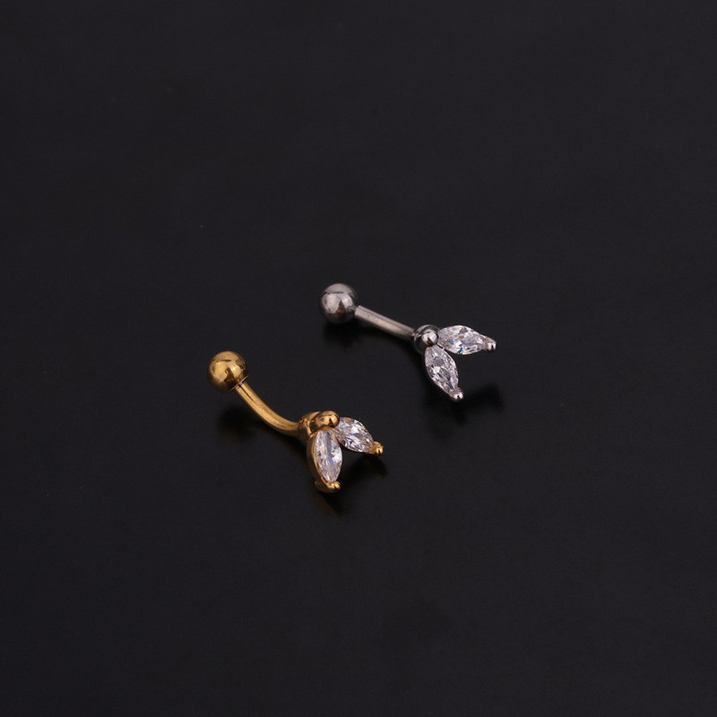 1 buc 1,6 x 8 mm Piercing pentru inel Daith Snug pentru sprâncene, Piercing cu mreană curbată Tragus înainte Helix, Piercing pentru femei, bărbați, cercei, piercing
