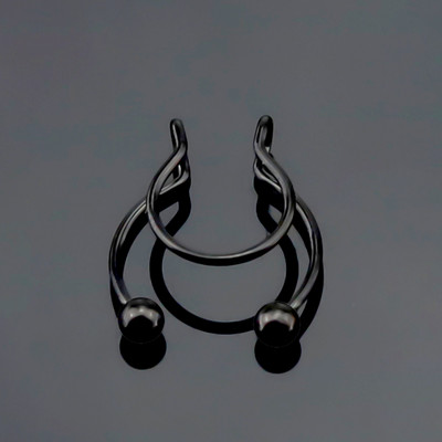 Septum Piercing Magnet Septum Nas Clip Inel Fals și Bărbați Nas Circular Magnetic Pentru Bijuterii Oțel Inoxidabil Femei Piercing Corp
