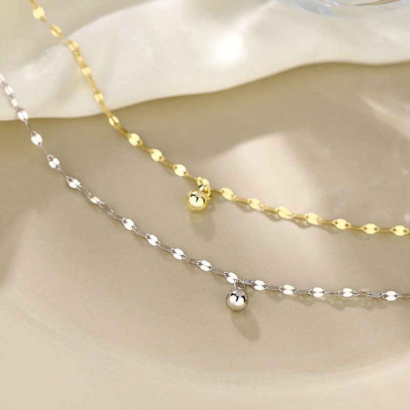 XIYANIKE Strieborná farba Novo prichádzajúce Transferové korálky Tenký náramok na členok pre ženy Prívesok Vynikajúce šperky Nastaviteľný darček pre pár