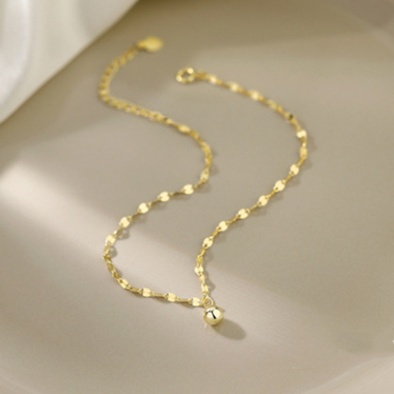 XIYANIKE Strieborná farba Novo prichádzajúce Transferové korálky Tenký náramok na členok pre ženy Prívesok Vynikajúce šperky Nastaviteľný darček pre pár