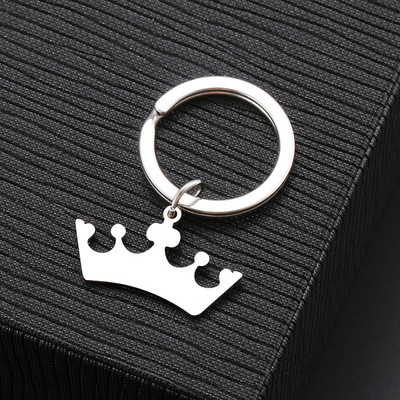 Breloc din oțel inoxidabil Harta lumii frunze de arțar cruce gotică amuletă culoare argintie breloc pentru chei de mașină pentru femei bărbați bijuterii cadouri