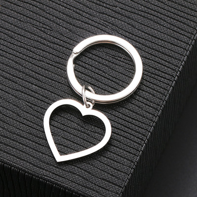 Breloc din oțel inoxidabil Harta lumii frunze de arțar cruce gotică amuletă culoare argintie breloc pentru chei de mașină pentru femei bărbați bijuterii cadouri