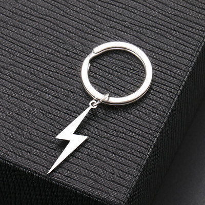 Breloc din oțel inoxidabil Harta lumii frunze de arțar cruce gotică amuletă culoare argintie breloc pentru chei de mașină pentru femei bărbați bijuterii cadouri