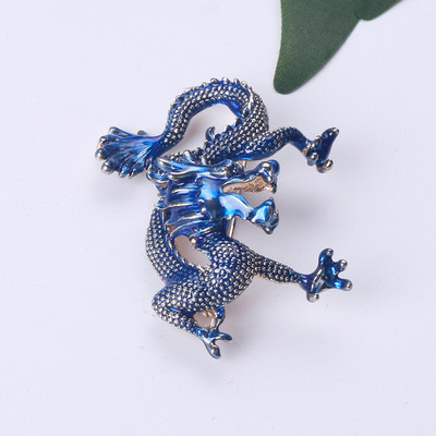 Broșe de modă de desene animate cu dragon de anime pentru bărbați, broșă cu animale de zâmburi zâmbete, cadouri pentru petrecere, bijuterii casual