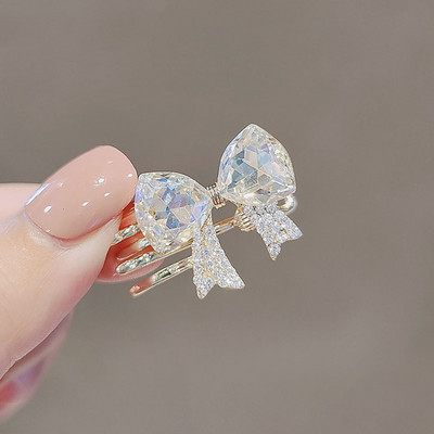 Agrafă de modă Rochie de cap elegantă, asemănătoare cu flori de cristal, breton, agrafă, accesorii de păr, agrafă de sus, bijuterii de nuntă