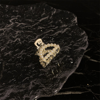 Nou 1 buc din aliaj mini perle femei gheare de aer Gheare de păr mici pentru copii agrafe dulci agrafe de păr bentite de modă accesorii de păr