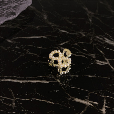 Nou 1 buc din aliaj mini perle femei gheare de aer Gheare de păr mici pentru copii agrafe dulci agrafe de păr bentite de modă accesorii de păr