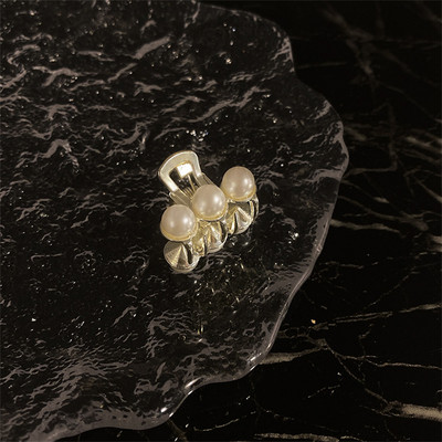 Nou 1 buc din aliaj mini perle femei gheare de aer Gheare de păr mici pentru copii agrafe dulci agrafe de păr bentite de modă accesorii de păr