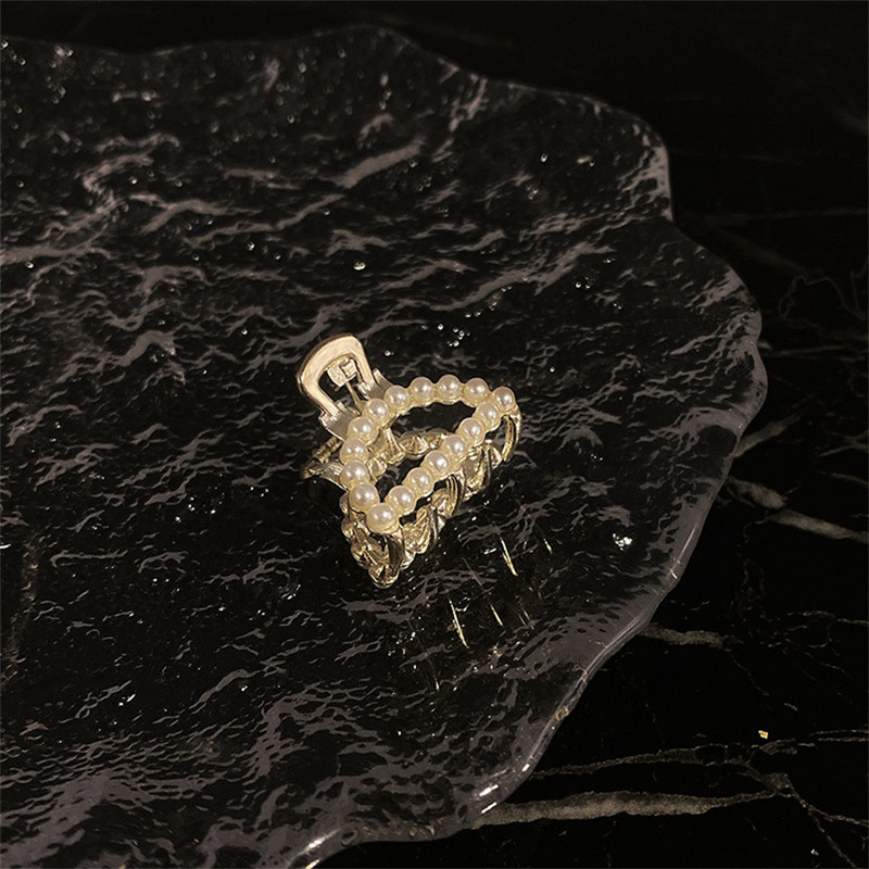 Nou 1 buc din aliaj mini perle femei gheare de aer Gheare de păr mici pentru copii agrafe dulci agrafe de păr bentite de modă accesorii de păr