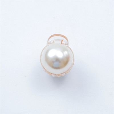 Agrafe de păr noi, dulci, mini rotunde, perle, pentru femei, fete, gheare, chic, gheare, agrafe de crab, accesorii pentru păr