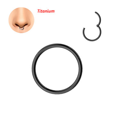 14/16/18/10G Karike za nos na šarke Obruč Titan/čelik Helix Hrskavica Daith Tragus Sleeper Naušnice Nakit za piercing
