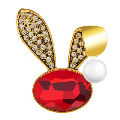 CINDY XIANG Rhinestone Trusis sakta Zodiaka Dzīvnieku piespraudes Jaungada modes rotaslietas 4 krāsas pieejamas ziemas augstas kvalitātes