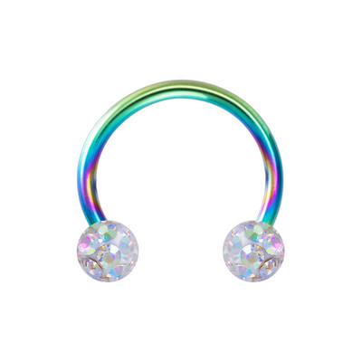 Badu.bg 1PC Bling Ferido Пръстени за носна преграда Бижута за пиърсинг ...