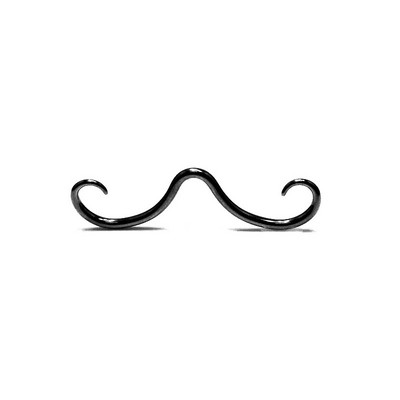 Piercing la sept pentru mustață 14G, hipoalergenic, pentru nas, bijuterii punk pentru corp pentru femei, bărbați, oțel inoxidabil chirurgical 316L