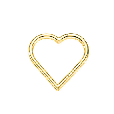 16G G23 Titan Inel pentru nas Daith Piercing Cercei Hoop Heart Clicker Helix Cartilage Tragus Bijuterii pentru corp pentru femei fete