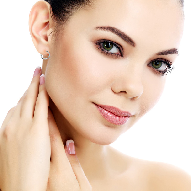 G23 Titanium Daith Naušnice Obruč CZ Zglobni segment Kliker Prsten za nos Bradavica Ušna hrskavica Tragus usne Nit Piercing Nakit za tijelo