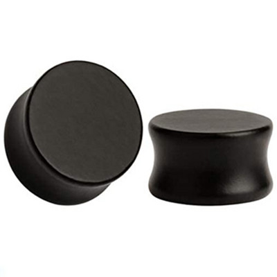 1 pereche de dopuri pentru urechi din lemn de flori și carne de tunel, 6-20 mm, dop de tunel de urechi din lemn de arbore de viață, dopuri pentru targă pentru urechi