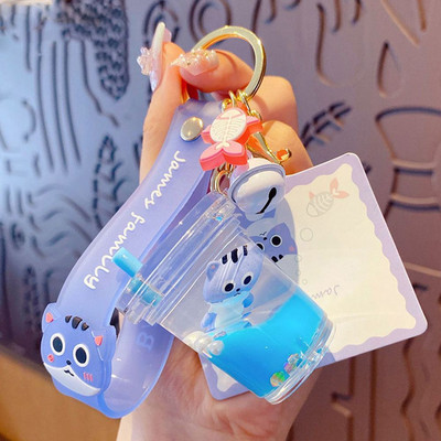 Cadouri creative pentru copii, geantă, pandantiv, cadouri de aniversare, ceașcă de ceai cu lapte, breloc pentru geantă, ornament cu șnur, breloc tigru.