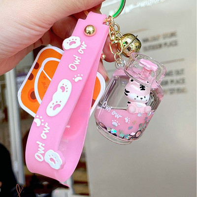 Cadouri creative pentru copii, geantă, pandantiv, cadouri de aniversare, ceașcă de ceai cu lapte, breloc pentru geantă, ornament cu șnur, breloc tigru.