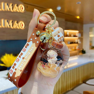 Cadouri creative pentru copii, geantă, pandantiv, cadouri de aniversare, ceașcă de ceai cu lapte, breloc pentru geantă, ornament cu șnur, breloc tigru.