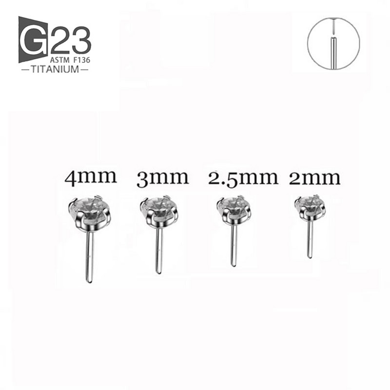 10 buc 20/18/16g G23 Titan Piercing CZ Lip Labre Cercei Set Lip Stud Ring Tragus Free Spiral Cartilage Bijuterii pentru femei