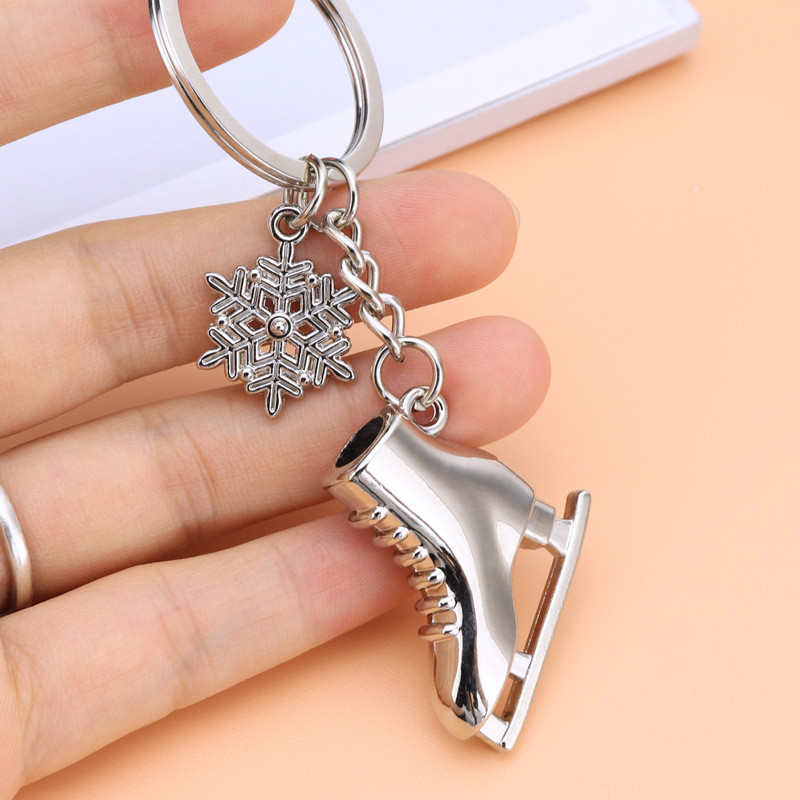 Metallist lumelaua võtmehoidja Talispordivõistlused Suusa võtmehoidja Suusataja võtmehoidjad Auto ripats Kingitus Lumelauduri suusasuveniir