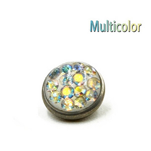 1PC Dermal Anchor Top Piercing Skin Diver Surface Ring Micro Retainers & Hide-it In Body Implant with Base Stud Body Jewelry 16G