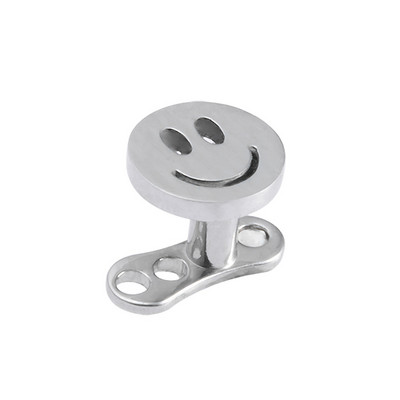 1PC Dermal Anchor Top Piercing Skin Diver Surface Ring Micro Retainers & Hide-it In Body Implant with Base Stud Body Jewelry 16G