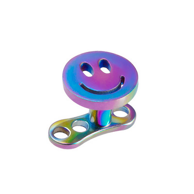 1PC Dermal Anchor Top Piercing Skin Diver Surface Ring Micro Retainers & Hide-it In Body Implant with Base Stud Body Jewelry 16G