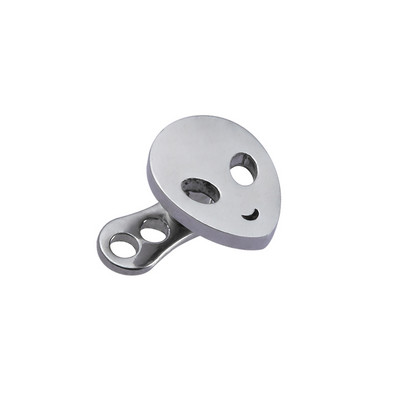 1PC Dermal Anchor Top Piercing Skin Diver Surface Ring Micro Retainers & Hide-it In Body Implant with Base Stud Body Jewelry 16G