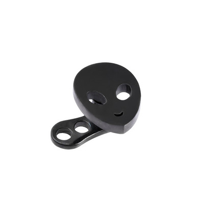 1PC Dermal Anchor Top Piercing Skin Diver Surface Ring Micro Retainers & Hide-it In Body Implant with Base Stud Body Jewelry 16G