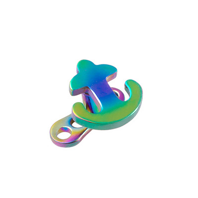 1PC Dermal Anchor Top Piercing Skin Diver Surface Ring Micro Retainers & Hide-it In Body Implant with Base Stud Body Jewelry 16G