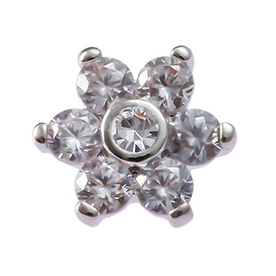 1PC Dermal Anchor Top Piercing Skin Diver Surface Ring Micro Retainers & Hide-it In Body Implant with Base Stud Body Jewelry 16G