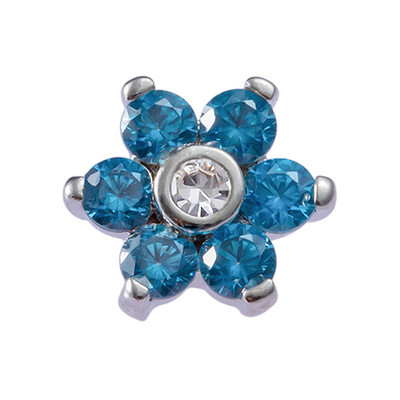 1PC Dermal Anchor Top Piercing Skin Diver Surface Ring Micro Retainers & Hide-it In Body Implant with Base Stud Body Jewelry 16G