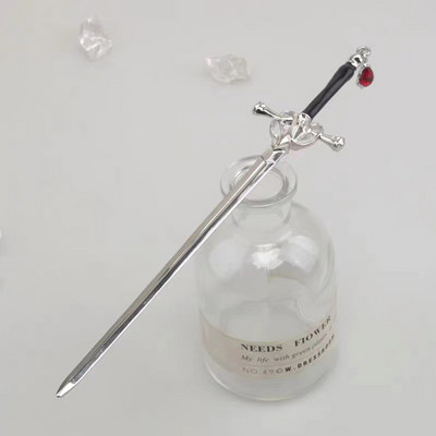 2022 Vintage Punk κινέζικο σπαθί μενταγιόν φουρκέτα ραβδί για γυναίκες Μοντέρνο προσωπικότητα Αξεσουάρ κλιπ μαλλιών με μεταλλική φούντα