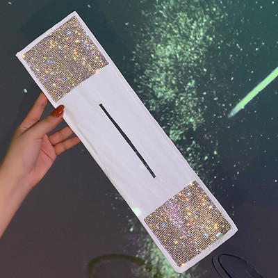 FYUAN mazginės metalinės vielos kalnų krištolinio akmens plaukų juostos moterims juodos baltos spalvos galvos apdangalai „pasidaryk pats“ plaukų aksesuarai papuošalai