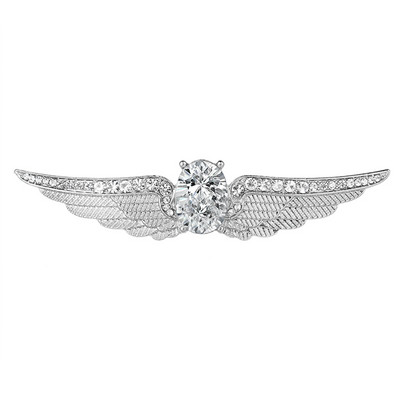 Weiman Jewelry Factory Outlet Cristal Strasuri Broșe cu aripi de înger Accesorii de decorare pentru îmbrăcăminte la modă