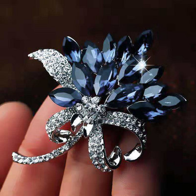 Buchet nou 2021 cu broșă cu strass Moda fete Accesorii pentru îmbrăcăminte Corsaj Broșă