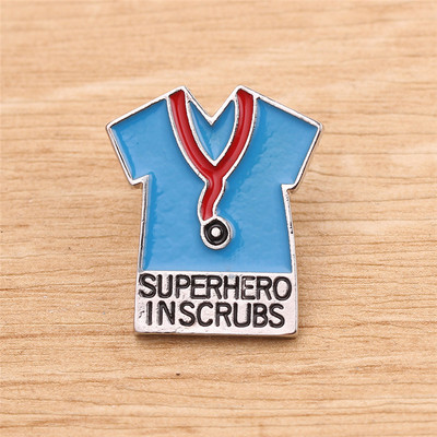 Noua cupă de șarpe email broșă doctor asistentă pin bărbați femei jachete denim guler insignă pin buton broșe accesorii geanți