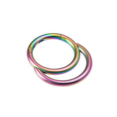 1db Alien Hoop Septum orrgyűrű csuklós Clicker szegmens porc fülbevaló szemöldök piercing fülcsavar Tragus Helix testékszer 16G
