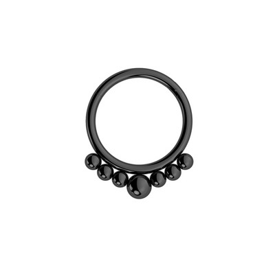 1db Alien Hoop Septum orrgyűrű csuklós Clicker szegmens porc fülbevaló szemöldök piercing fülcsavar Tragus Helix testékszer 16G