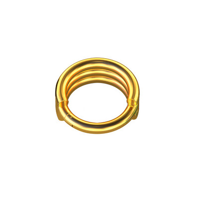 1db Alien Hoop Septum orrgyűrű csuklós Clicker szegmens porc fülbevaló szemöldök piercing fülcsavar Tragus Helix testékszer 16G
