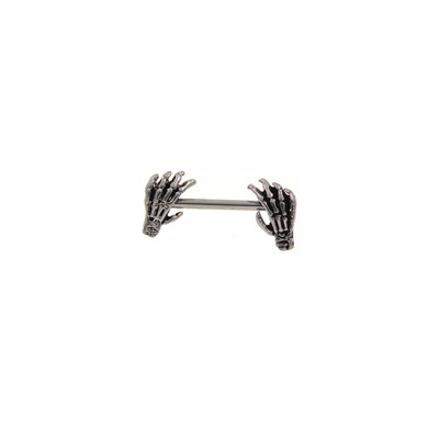 1 pár 5 választási pisztoly kulcs alakú kézi mellbimbó piercing pisztoly piercing 14G 1,6x12/14 mm fertőzésmentes test ékszer súlyzók