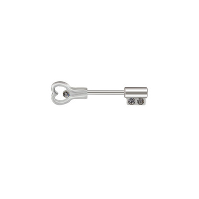 1 pár 5 választási pisztoly kulcs alakú kézi mellbimbó piercing pisztoly piercing 14G 1,6x12/14 mm fertőzésmentes test ékszer súlyzók