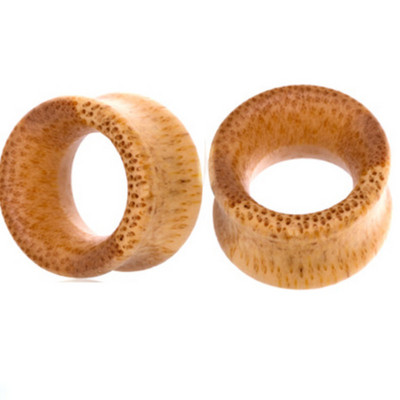 1 Pair Skull Wood Ear Gauges Plugs and Tunnel 6-20Mm Ear Strecher Expander Saddle Plug Piercing Flesh Tunnels Dilatacion Oreja