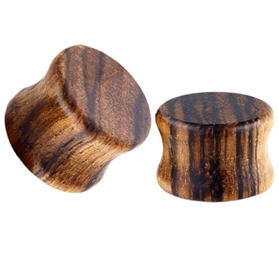 1 Pair Skull Wood Ear Gauges Plugs and Tunnel 6-20Mm Ear Strecher Expander Saddle Plug Piercing Flesh Tunnels Dilatacion Oreja