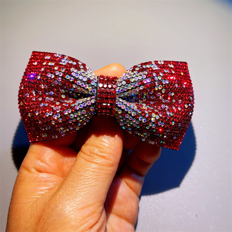 FYUAN Мода 9 стила Фиби за коса с панделки за жени Момичета Стрази Аксесоари за коса Сватби Бижута